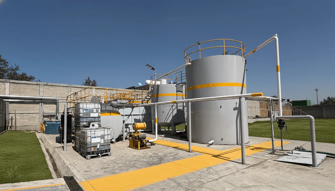 Planta de tratamiento de aguas residuales ITSA